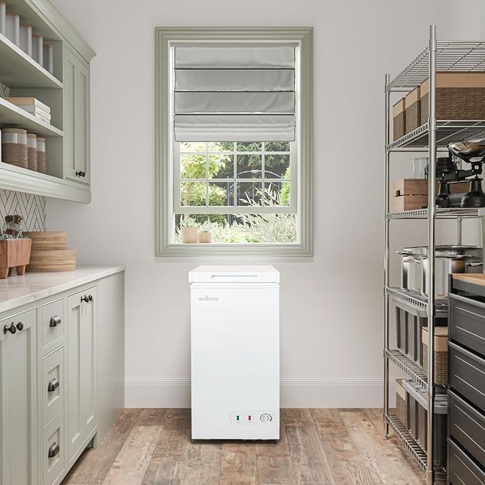 Willow WCF60W Freestanding 51L Chest Freezer