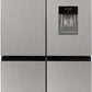 Willow WSBES4MDX American Fridge Freezer Stainless Steel