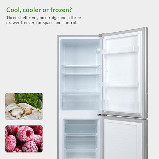 Willow WFF157W 157L Freestanding 70/30 Fridge Freezer