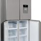 Willow WSBES4MDX American Fridge Freezer Stainless Steel