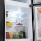 Willow WB50UCFF 86L Under Counter Fridge Freezer Black