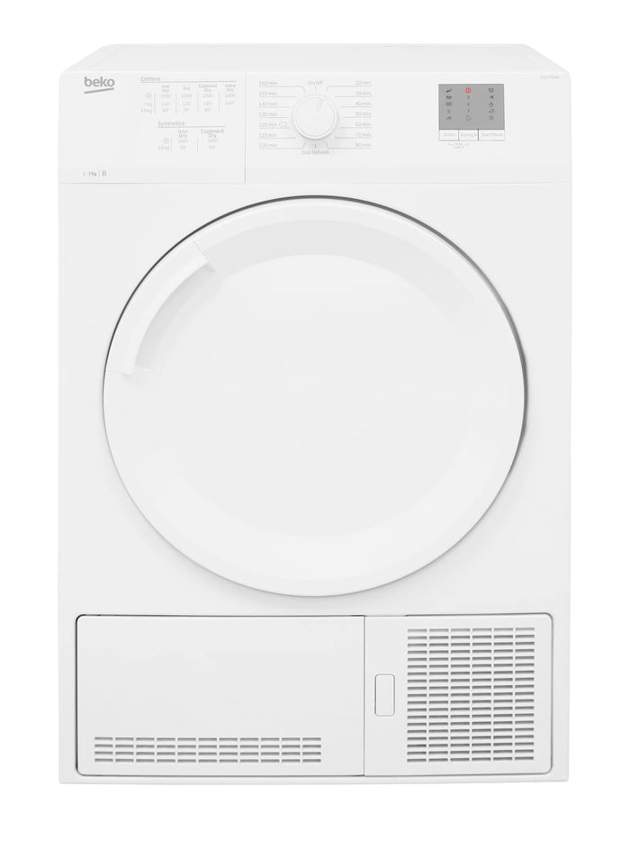 Beko DTGCT7000W 7kg Load Condenser Tumble Dryer 15 Programmes White