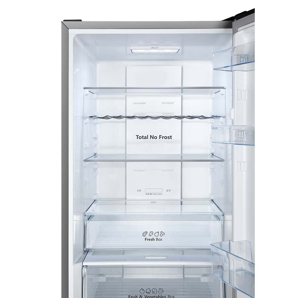 Teknix FFH1860X Fridge Freezer Total No Frost Brushed Steel