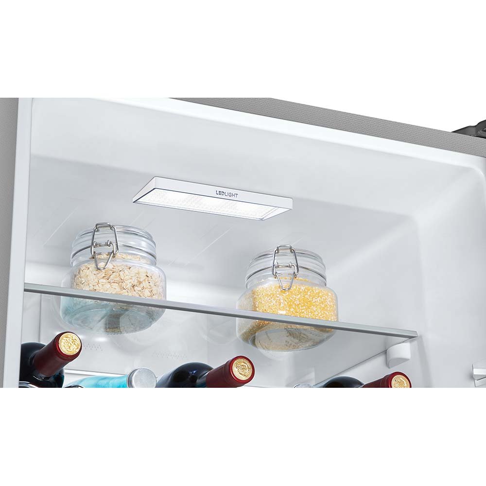 Teknix FFH1860X Fridge Freezer Total No Frost Brushed Steel