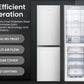 Teknix FFPH1825PX/E Fridge Freezer Frost Free 55Cm Stainless
