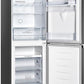 Hisense RB327N4WBE Fridge Freezer + Water Dispenser 55cm Black