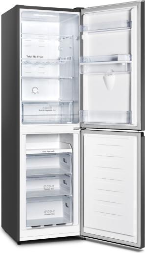 Hisense RB327N4WBE Fridge Freezer + Water Dispenser 55cm Black