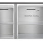 Hisense RS818N4IIE American Fridge Freezer Plumb Ice+Water Grey Steel