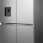 Hisense RQ758N4SWSE Stainless Steel American Four-Door Refrigerator