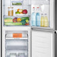 Hisense RB327N4WBE Fridge Freezer + Water Dispenser 55cm Black