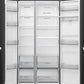 Hisense RS840N4WFE American-Style Smart Fridge Freezer Black Steel