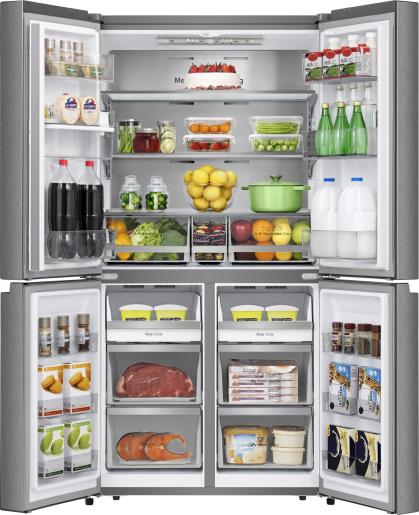 Hisense RQ758N4SWSE Stainless Steel American Four-Door Refrigerator