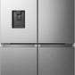 Hisense RQ758N4SWSE Stainless Steel American Four-Door Refrigerator