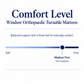 Windsor Orthopaedic Turnable Mattress comfort level