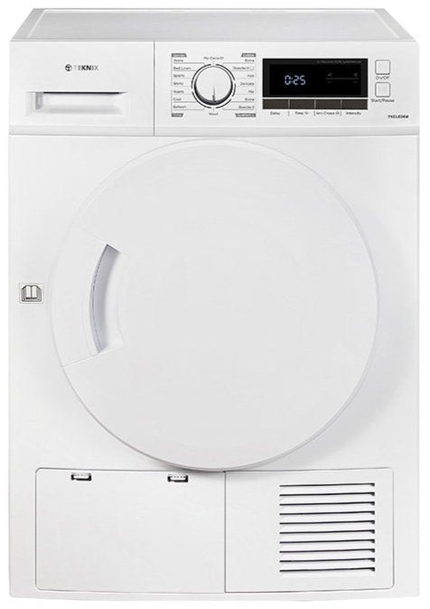 Teknix TKCLED8W 8kg Condenser Dryer White