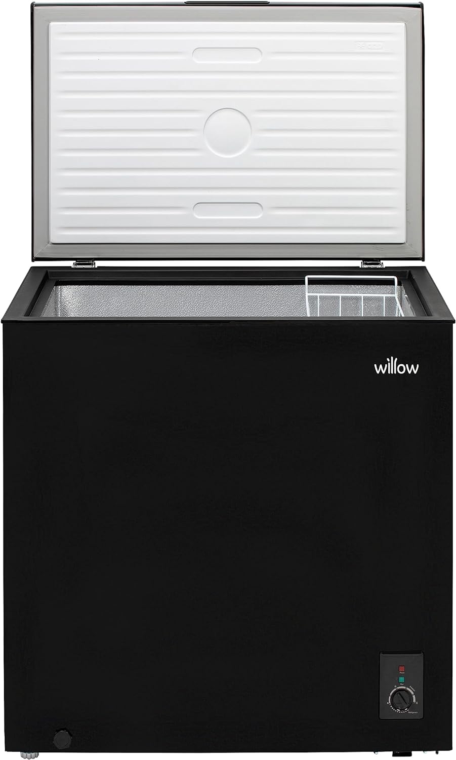 Willow 199L Chest Freezer - Black - Energy Class E