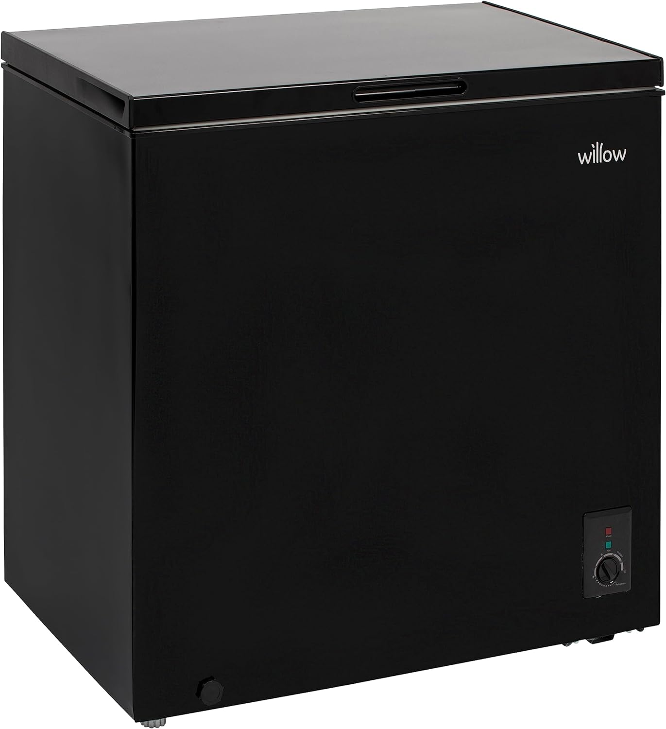 Willow 199L Chest Freezer - Black - Energy Class E