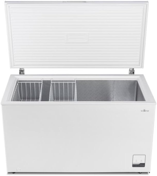 Willow 400L Chest Freezer - White