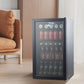 Willow WBC98B 98L Freestanding Undercounter Beverage Cooler - Black