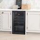 Willow WBC98B 98L Freestanding Undercounter Beverage Cooler - Black