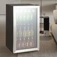 Willow WBC98SS 98L Freestanding Undercounter Beverage Cooler - Stainless Steel