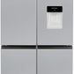 Willow 415L American Fridge Freezer - Silver