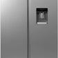 Willow 433L Silver Fridge Freezer - Energy Class E