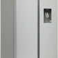 Willow 433L Silver Fridge Freezer - Energy Class E