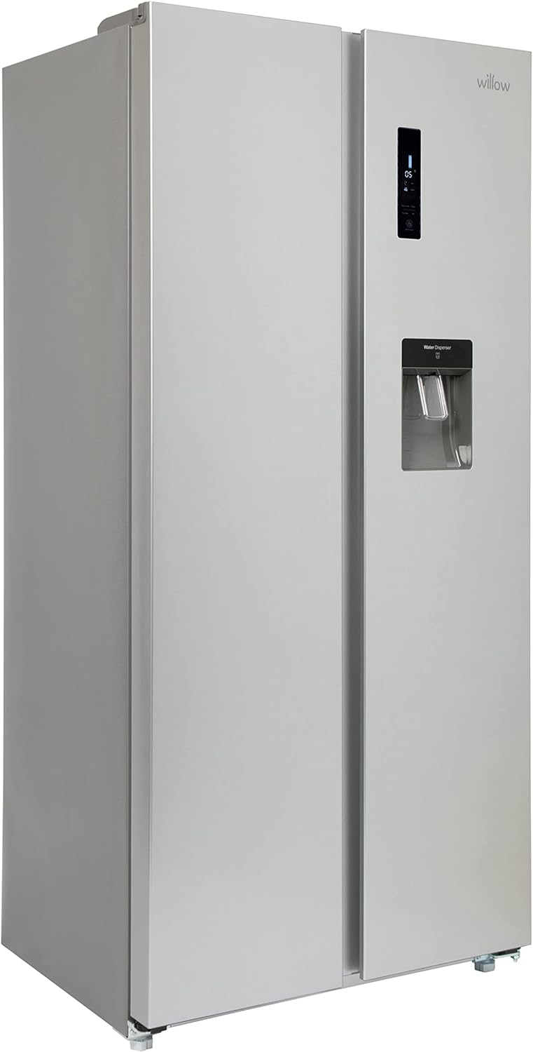 Willow 433L Silver Fridge Freezer - Energy Class E