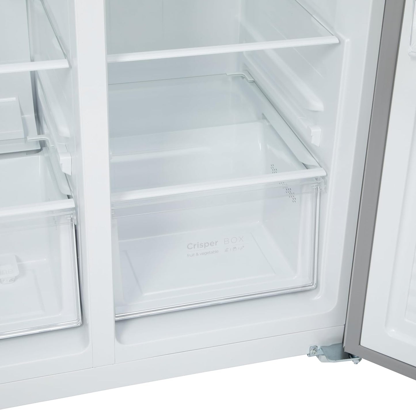 Willow 433L Silver Fridge Freezer - Energy Class E