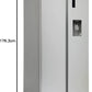 Willow 433L Silver Fridge Freezer - Energy Class E