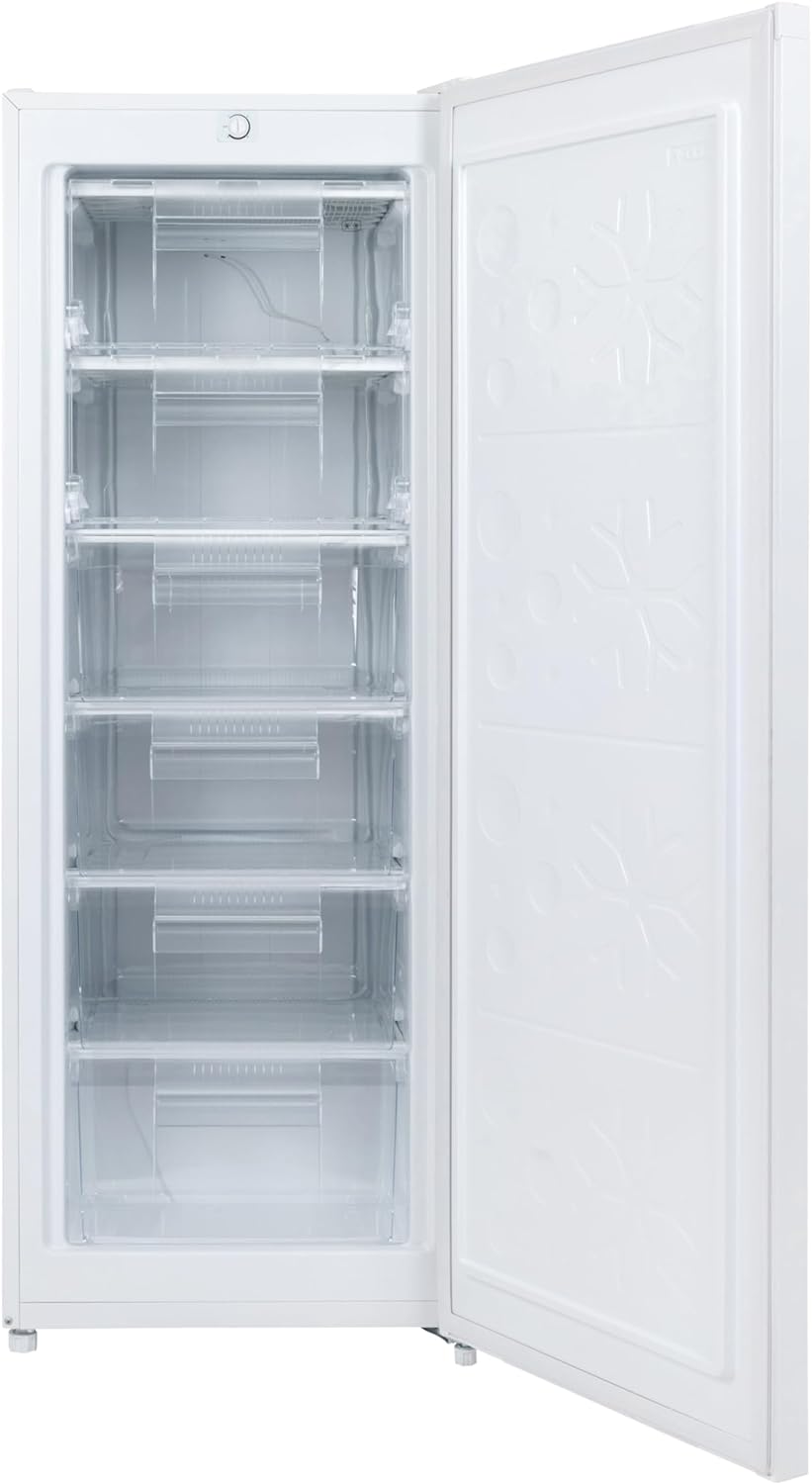 Willow 177L Tall Freezer - White - Upright Freezer