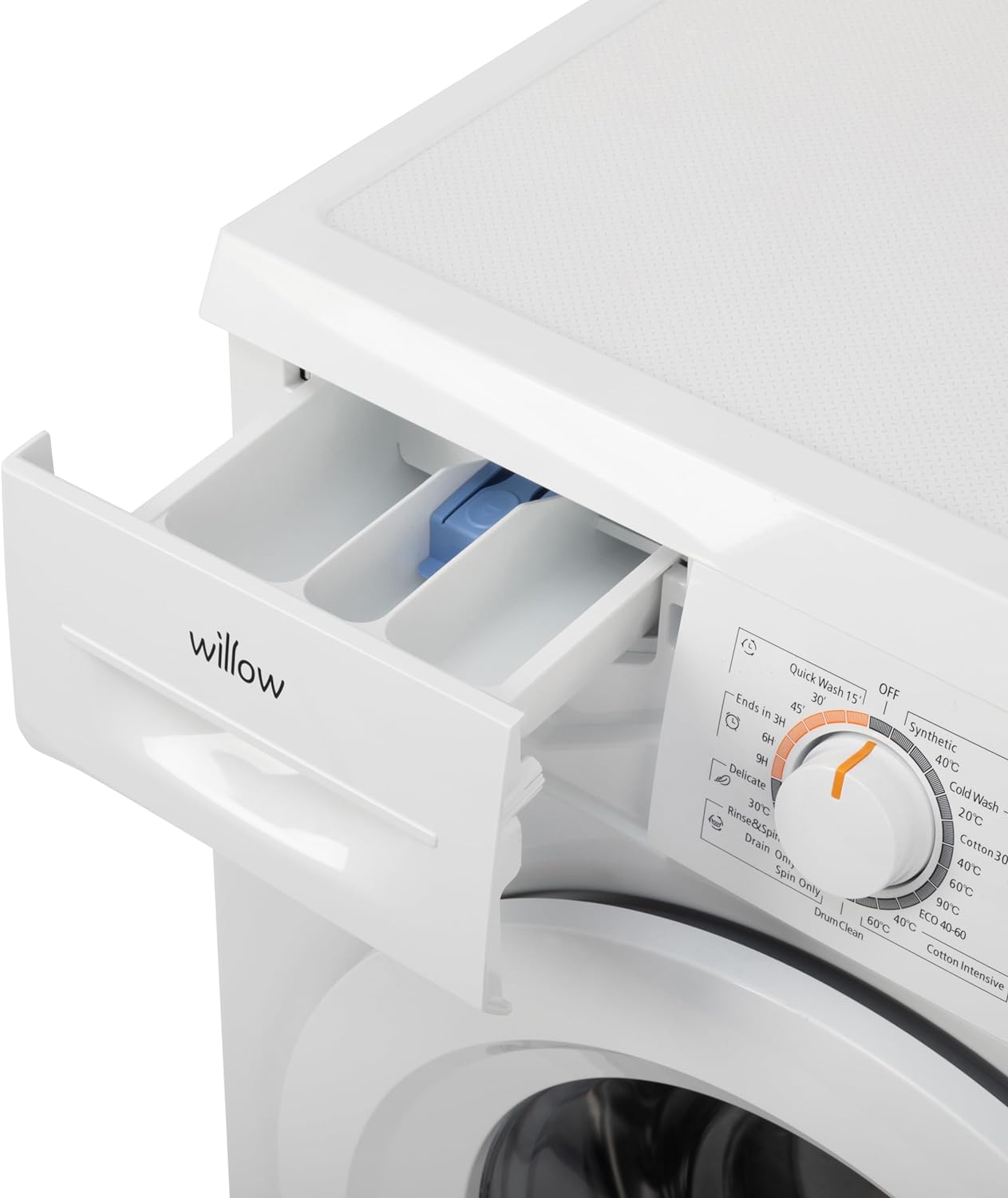 Willow 7kg Washing Machine - 1200 Spin - 23 Programs