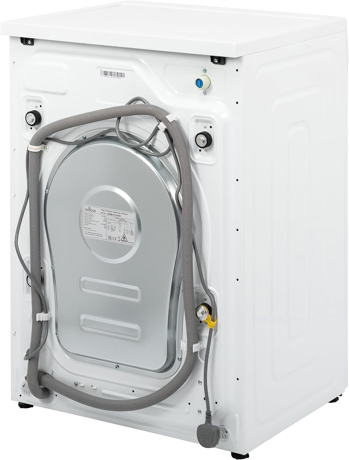 Willow 8kg Washing Machine WWM81400IW - 1400 Spin - Energy Efficient