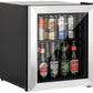 Willow WBC48SS 48L Table Top Beverage Cooler - Stainless Steel