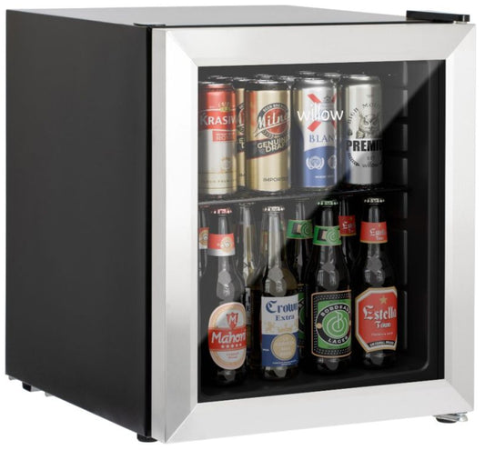 Willow WBC48SS 48L Table Top Beverage Cooler - Stainless Steel