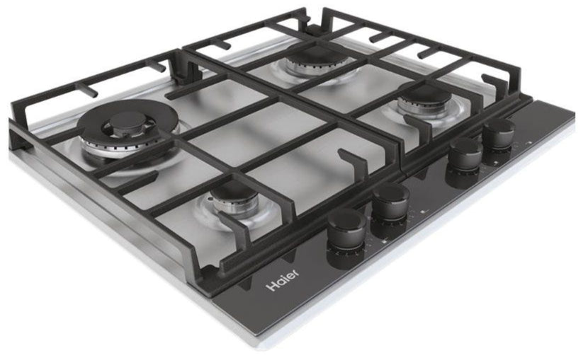 Haier HAHG6BR4S2X Gas Hob 60cm Stainless Steel