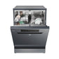 Hoover HF4C7L0A Full Size Dishwasher Graphite