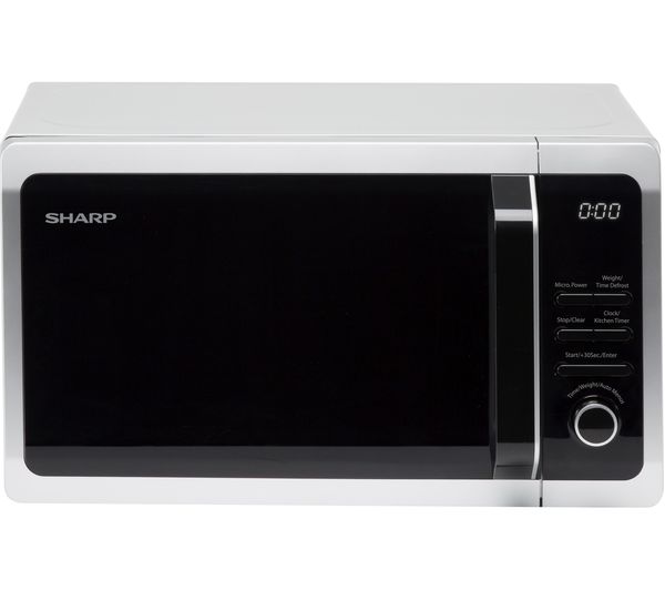 SHARP R274SLM Solo Microwave - Silver