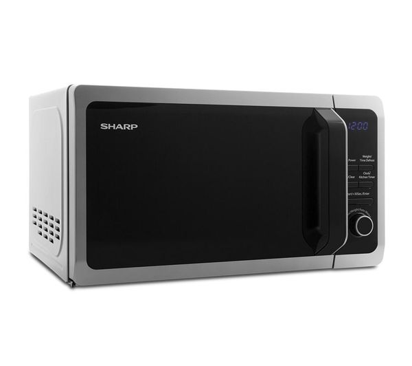 SHARP R274SLM Solo Microwave - Silver