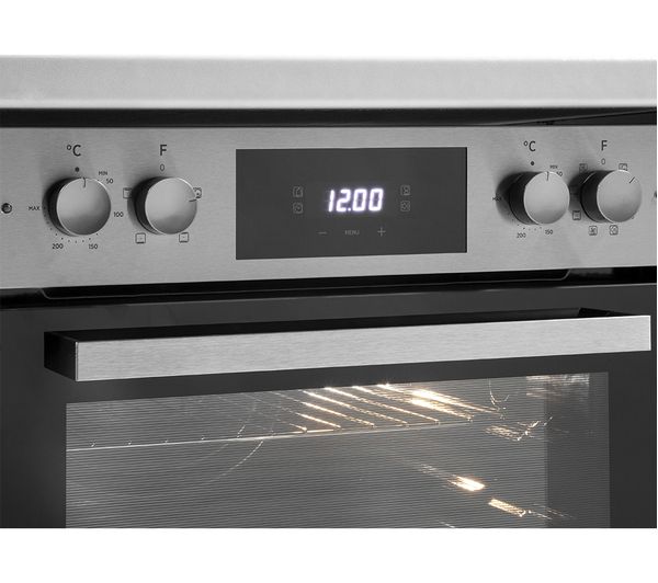 Hoover HO7DC3E3078IN Built Under Double Oven Stainless Steel