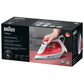 Braun SI1019RD TexStyle 1 Steam Iron Red/white