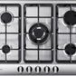 Rangemaster RMB70HPNGSS 70cm Gas Hob Stainless Steel