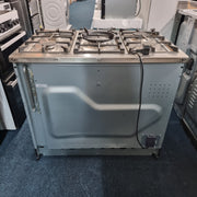 Kenwood 90cm Gas Range Cooker - Matt Black & Chrome