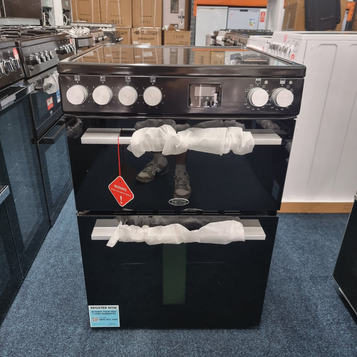Belling Electric Ceramic Cooker BEL FSA VISION 60E BSS 60cm - Black/Silver Steel