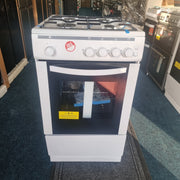 ESSENTIALS CFSGWH18 50 cm Gas Cooker - White