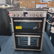 Kenwood KDGC60S25 60cm Freestanding Dual Fuel Cooker - Inox