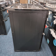 Belling FSA Vision 60DF BSS 60cm Freestanding Dual Fuel Cooker - Black & Silver Steel