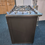 Kenwood 90cm Dual Fuel Range Cooker - Matt Black & Chrome