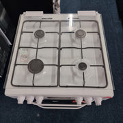 Hotpoint HTG6GDCW 60cm Freestanding Gas Cooker - White